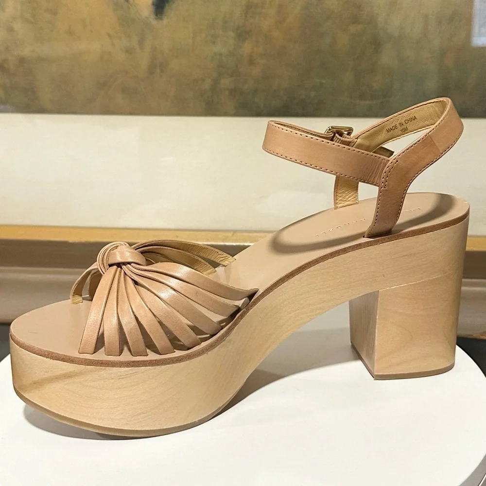 🌹LOEFFLER RANDALL🌹 Rivka Knot Platform Sandal Size: 10 - Picture 3 of 10